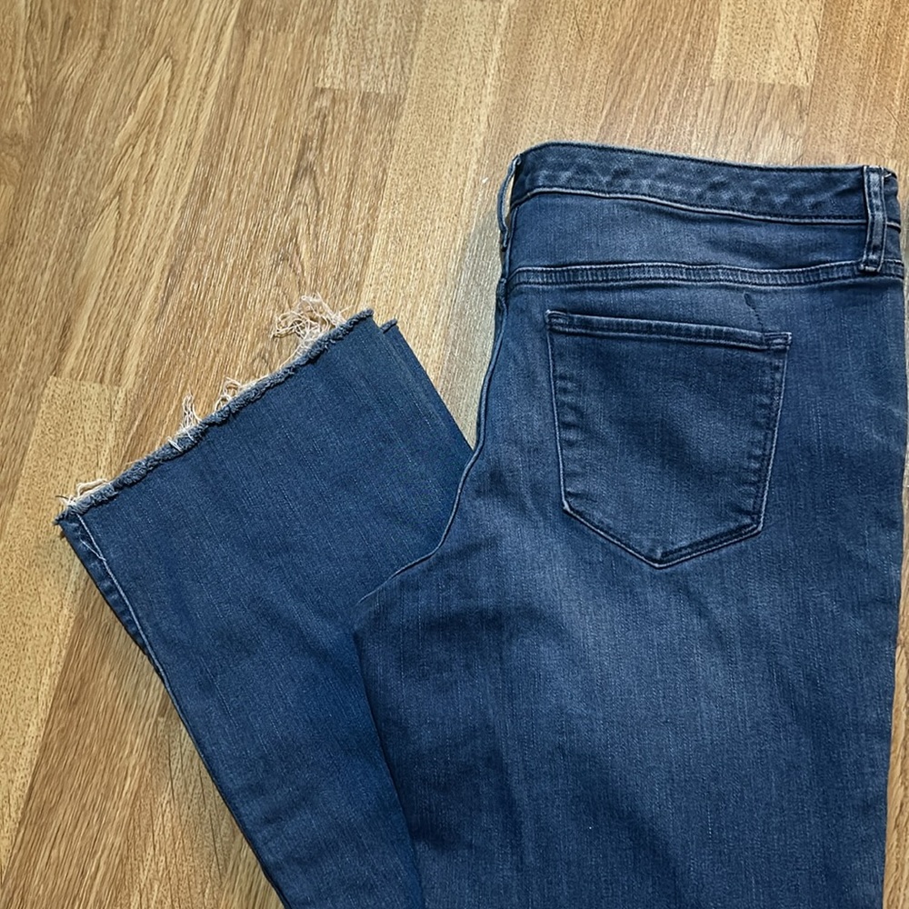 Mossimo & Guess Women's Blue and Dark Mid Rise Skinny & Boot Jean Set Waist 31 - Picture 3 of 15